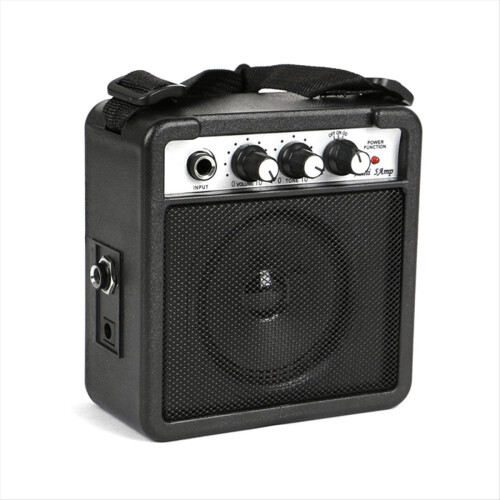 Mini Guitar Amplifier 5W with Volume Tone Overdrive