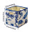 Collapsible Fabric Storage Cube Blue Toy Box 1 Pack 3