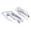 Motorcycle Chrome Left Right Fairing Accent Grilles for  Goldwing GL1800 2001-2011 2