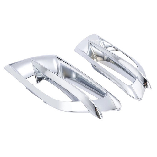 Motorcycle Chrome Left Right Fairing Accent Grilles for  Goldwing GL1800 2001-2011 1