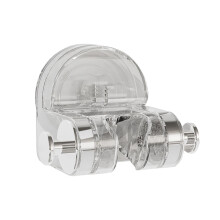 Shower Bracket with Suction Cup Adjustable White 1pc