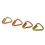 Heavy Duty Ratchet Double J Hook for 1" Tie Down Strap 6