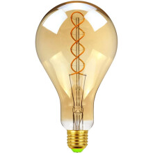 Λαμπτήρας LED Edison E27 σφαιρικός σπειροειδής νήμα 4W