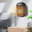 Black Mini Wall-Mounted Electric Heater Digital Timer 5