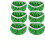 Microfiber Mop Pads Reusable Washable 6 pcs 1