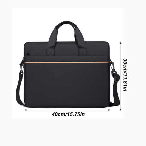 Laptoptas zwart lichtgewicht 15-16 inch 2