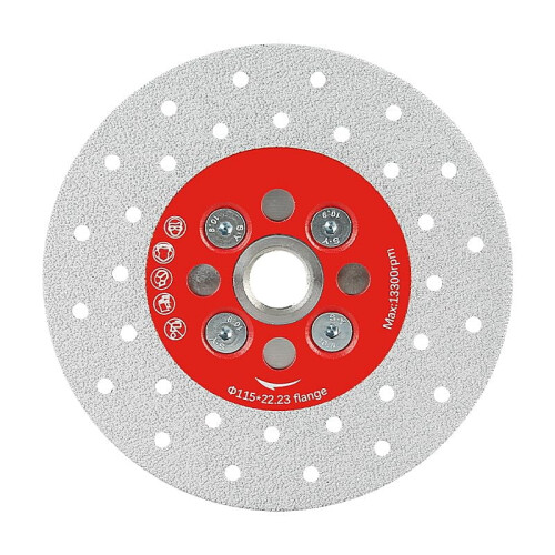 3PCS115MM Εξαιρετικά λεπτός δίσκος λείανσης πολλαπλών πόρων με κολλήσεις κενού αέρος