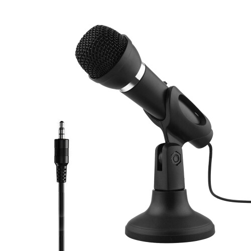Wired Desktop Microphone 3.5mm Jack with Noise Reduction 1