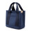 Bolsa de lona feminina com vários bolsos e 5