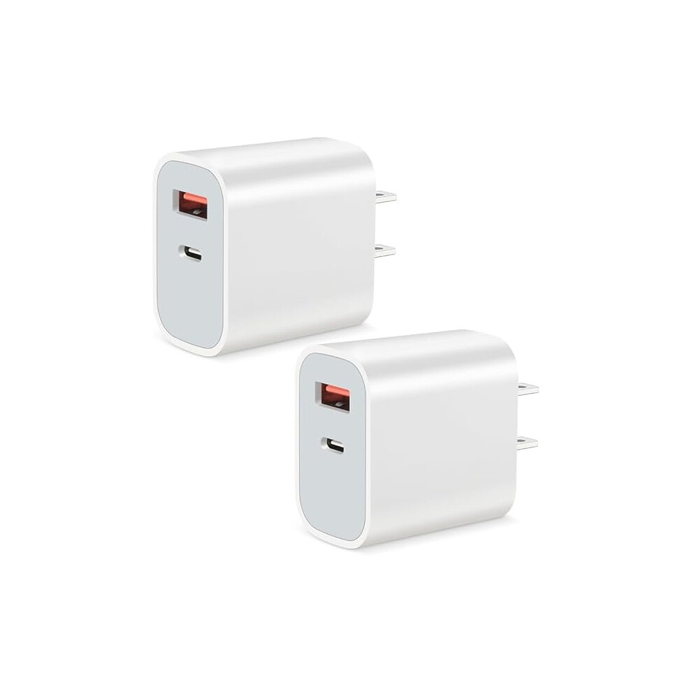Usb-C Charger Block Qc+Pd 3.0 20W 2-Pack 971050120133