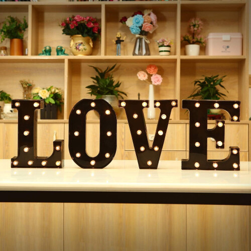 LED-hashtagletter-wanddecoratie 120V 2