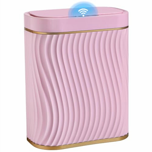 Small Touchless Bathroom Trash Can 2.6 Gallon
