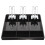 Cash drawer tray plastic metal six compartments 4