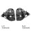 Left+Right Door Lock  Actuator for  Caddy 2004-2011 Multivan 2006-2019 7E0843603E 7E0843604E 5