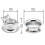 Motorcycle Carburetor Air Filter Wind Horn Cup Stack Carburetor for  S&S Super E and G 6