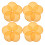Flying Disk Foldable Polyester 1 Set 4