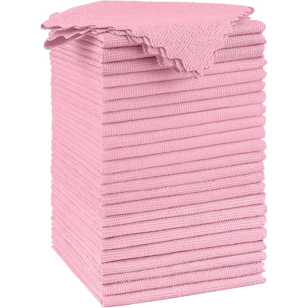 Microfiber Cleaning Cloth Lint-Free 50 Pack 11.5X11.5 Inch 962125413786