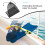 Swim Mesh Bag Black Nylon Rectangular 1 Pc 7