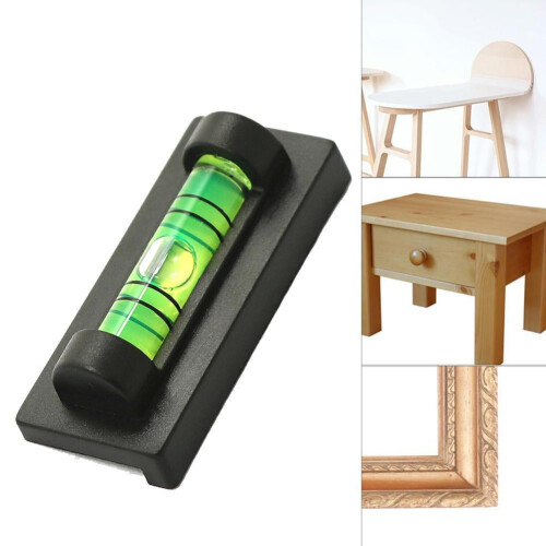 Magnetic Bubble Spirit Level, Mini Tubular Tool, Accurate Angle Guide 2