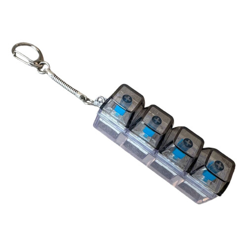 Näppäimistö Fidget Clicker -lelu LED-valolla4-in-1