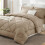 Full Size Comforter Set Burnt Orange 7-Piece 1