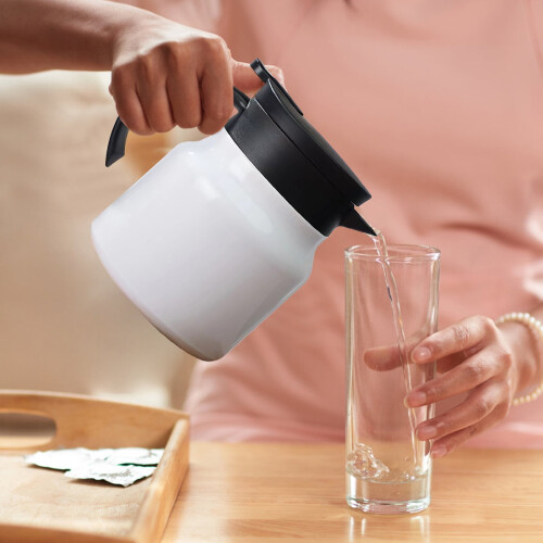 Stainless Steel Kettle 1000ml Double-Layer with Filter 2