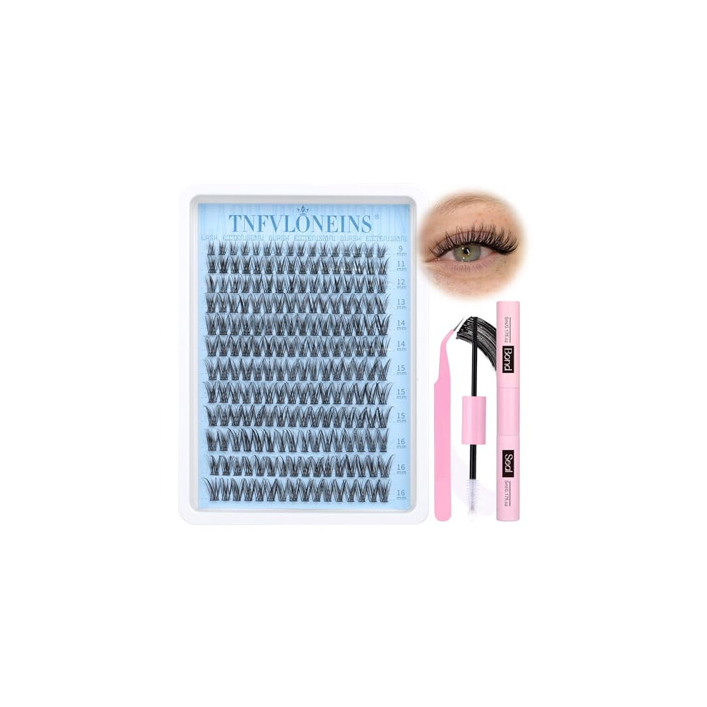 Wispy Lash Clusters C Curl Waterproof 120 Pairs