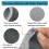 Nuance Pro CPAP Headgear Replacement Straps Medium 2-Pack 6