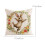 Easter Pillow Cover Linen Peach Fleece Printed with Eggs 3