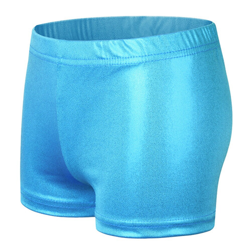 Kids Seamless Boyshort Briefs Sky Blue Full Coverage