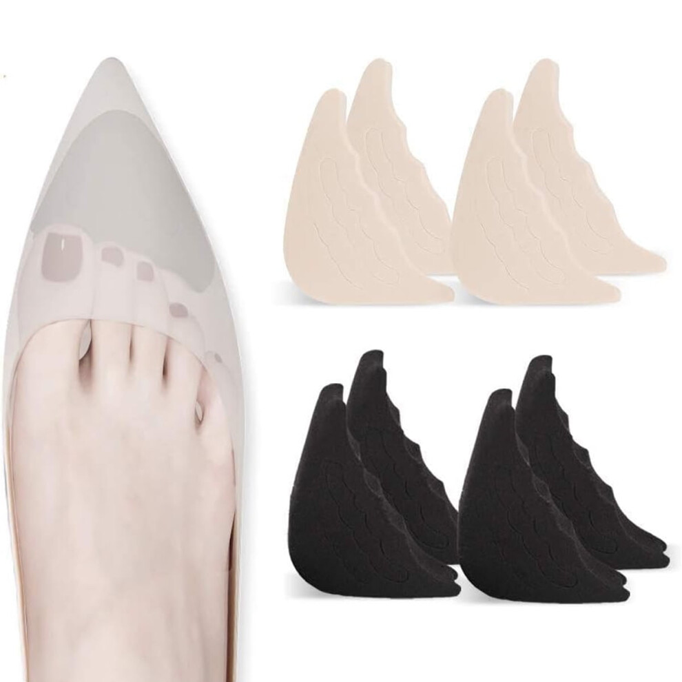 Toe Filler Inserts Adjustable Reusable 4 Pairs
