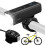 USB Rechargeable Bike Light with Horn 3 Modes 1