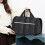 Soft-sided collapsible pet carrier black M for cats and 5
