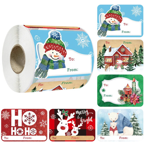 Christmas Gift Tags for Present Wrapping 250 pcs 1