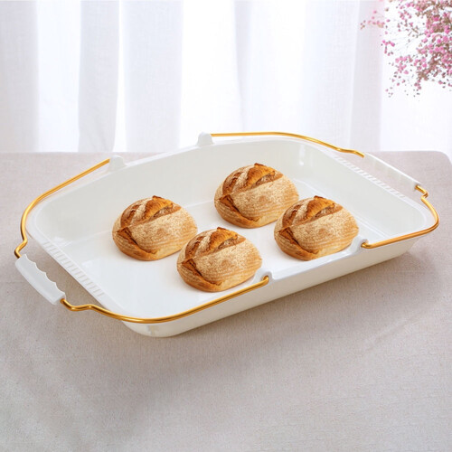 Rectangular Serving Tray PP Plastic 1 Piece 2