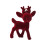 Μινιατούρα φιγούρα ελαφιού με απαλό κοπάδι, 1 τεμάχιο 1