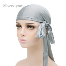 Silkkinen Durag Satin Wave -lippis miehille ja naisille360