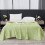 Green Crib Quilt Cooling Breathable Stain-Resistant 3
