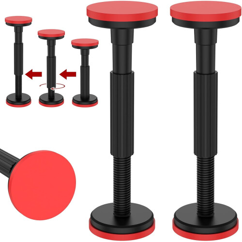 Support de levage pour armoire réglable 7,09-17,72 pouces (lot de 2)