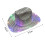 LED cowboy hat retro western style 9 colors 6