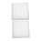 Concrete paver mold white PP 2 pcs 6