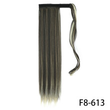 Synthetische Pferdeschwanz-Haarverlängerung, blond, 81 cm