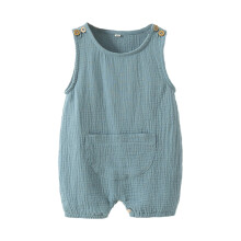 Baby Romper Breathable Muslin Jumpsuit