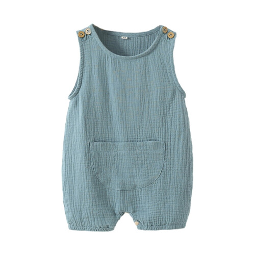 Baby Romper Breathable Muslin Jumpsuit