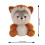 Husky pluche knuffel in koala-outfit (1 stuk) 3