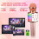 Wireless Karaoke Microphone with LED Lights 4-in-1 Pink 6