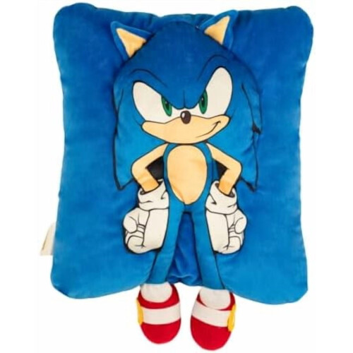 Pernă de pluș Sonic the Hedgehog, licențiată oficial