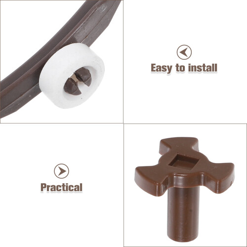 Microwave Turntable Ring Light Brown 1 Set 2