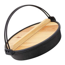 Cast Iron Saucepan with Lid for Japanese Cooking