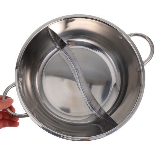 Stainless Steel Hotpot Divider Pan 1 Pack 2